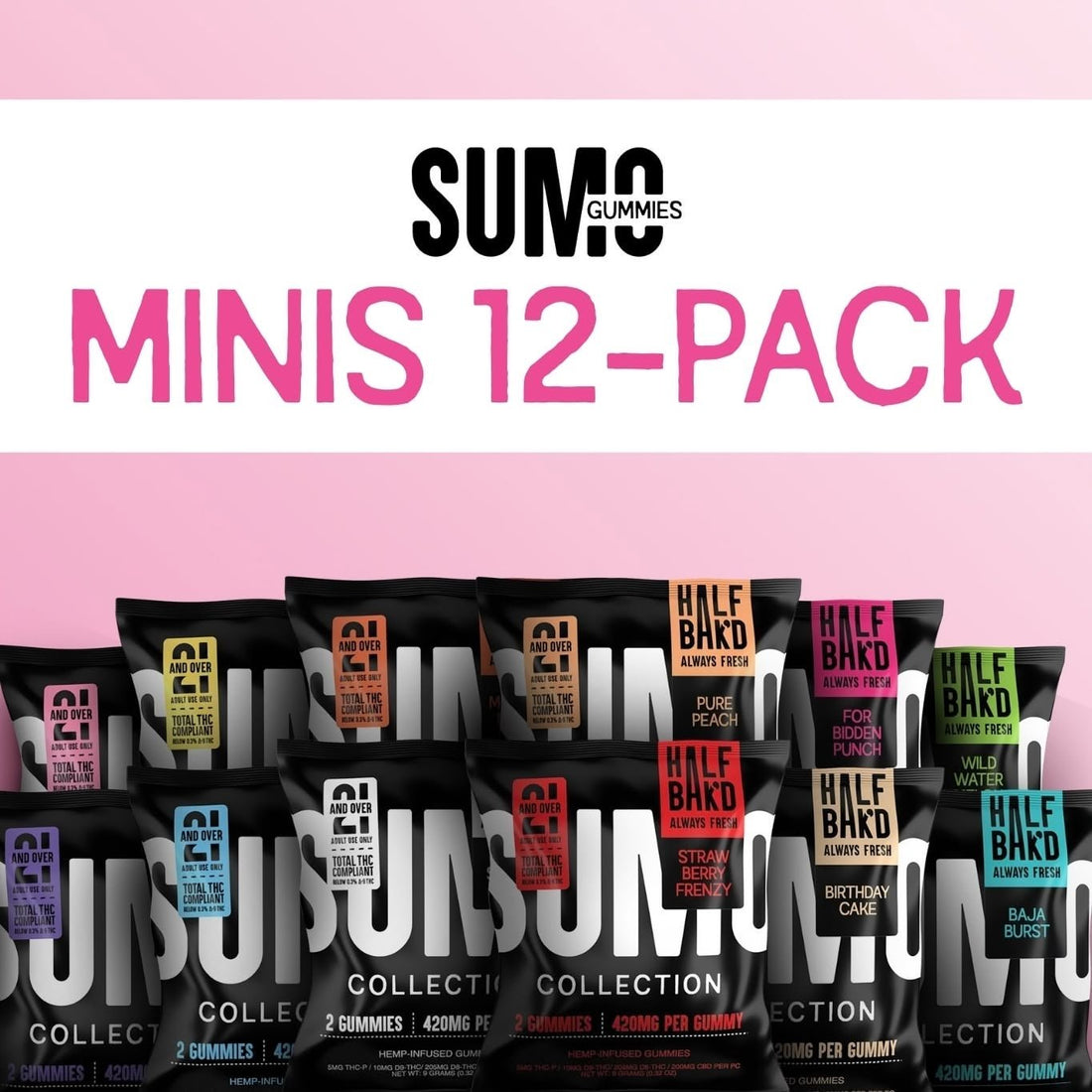 SUMO Minis Sampler Pack