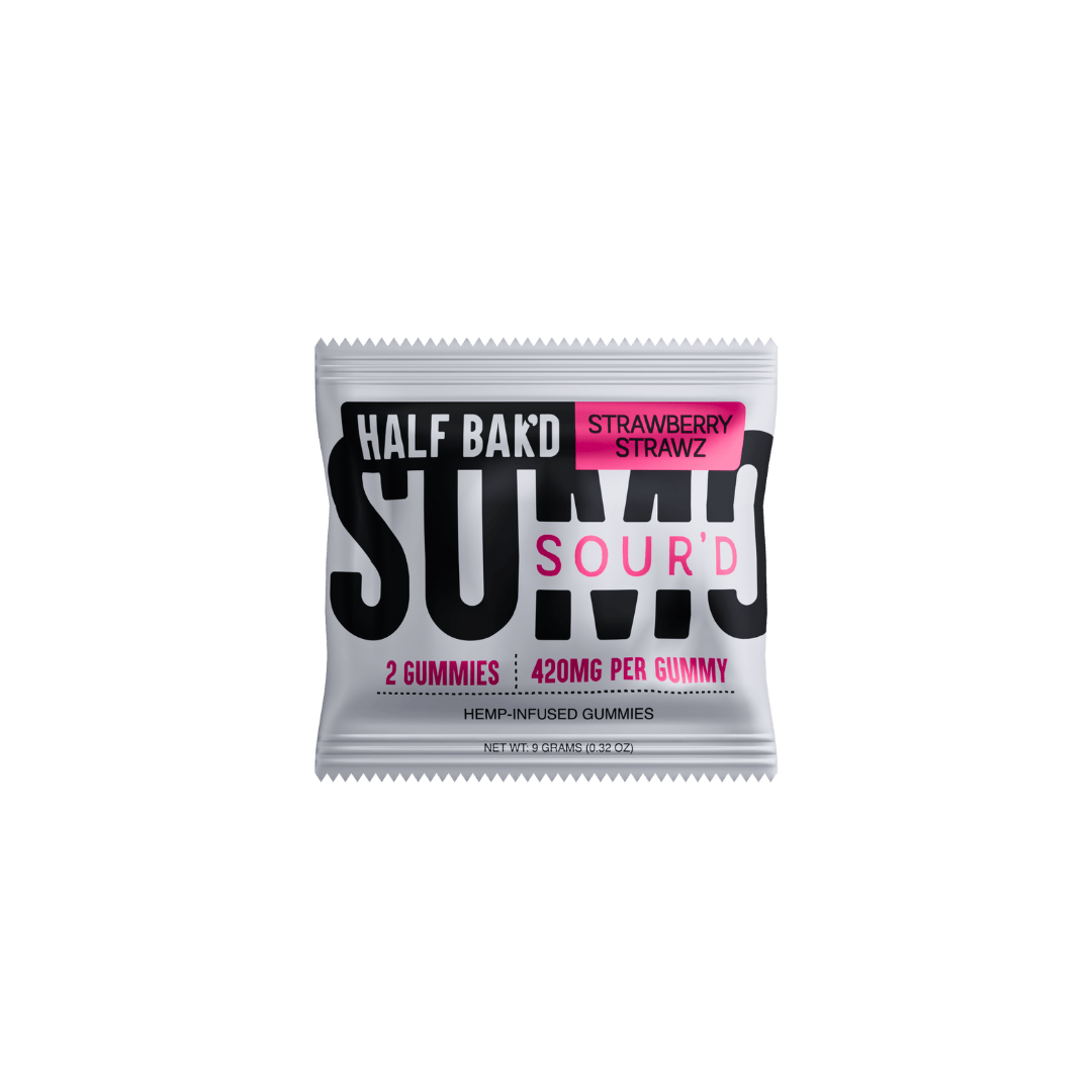 Strawberry Strawz – SOUR’D Sumo Gummies