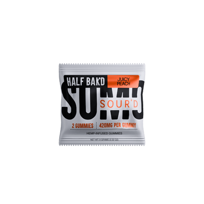 Juicy Peach – SOUR’D Sumo Gummies