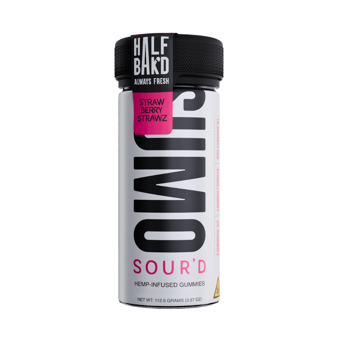 Strawberry Strawz – SOUR’D Sumo Gummies